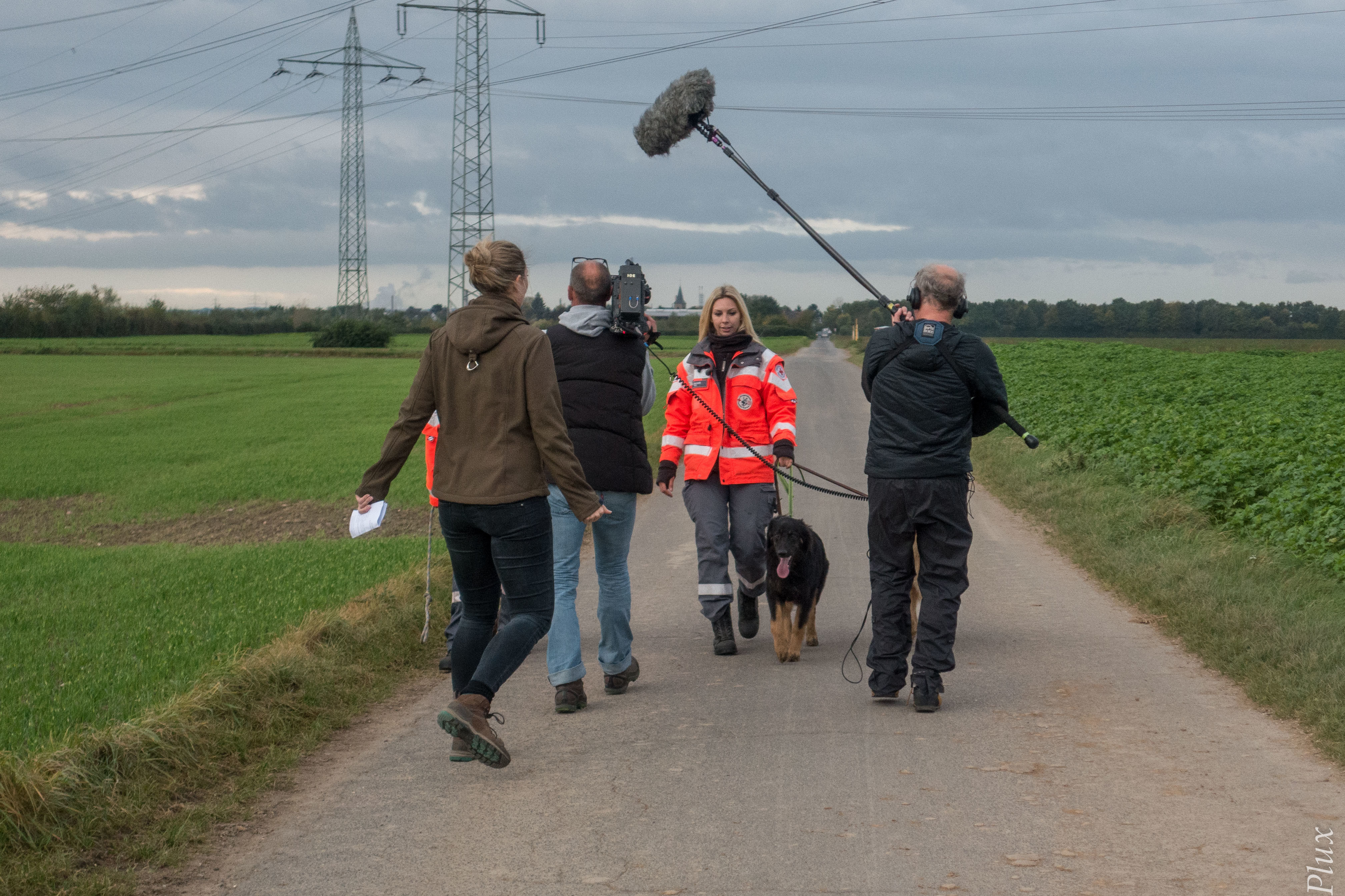 "Gloria und Toni beim VOX-Dreh"