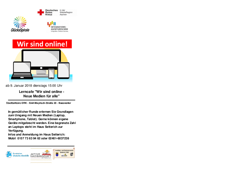 Meldung Drk Kv Stadteregion Aachen E V